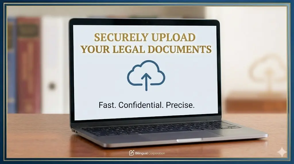 upload your document